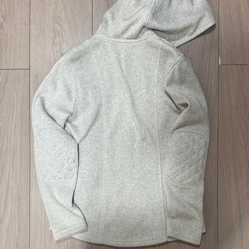 Eddie Bauer Light Grey/Beige Jacket Size Medium - Picture 8 of 8